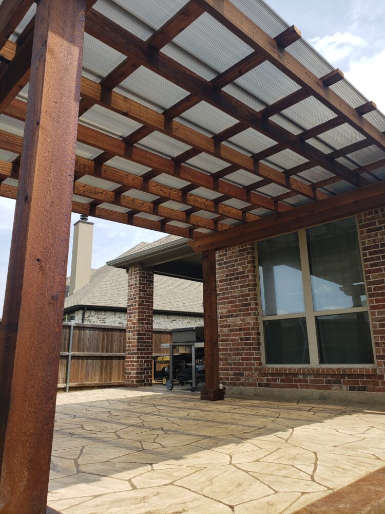 Polycarbonate Pergola Cover