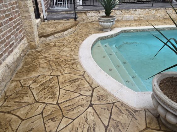 stamped concrete 