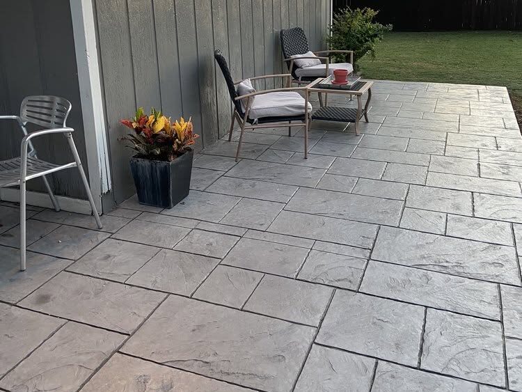 stamped concrete stamped concrete